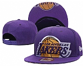 Lakers Team Logo Purple Adjustable Hat GS (1),baseball caps,new era cap wholesale,wholesale hats